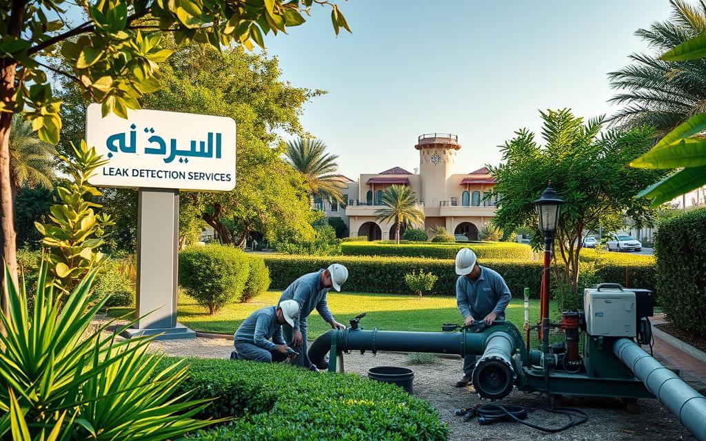 كشف تسربات العقيق بالرياض