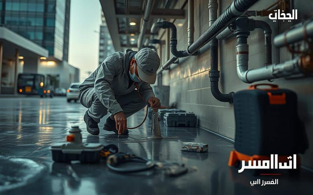 خدمات كشف تسربات المياه بالرياض تشمل تقرير مجاني