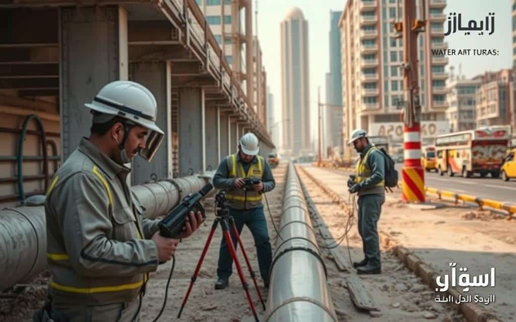 3 خطوات لكشف تسربات المياه بالرياض دون أي ضرر للبنية التحتية
