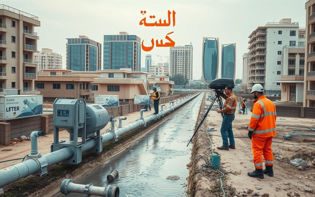 كشف تسربات المياه شرق الرياض